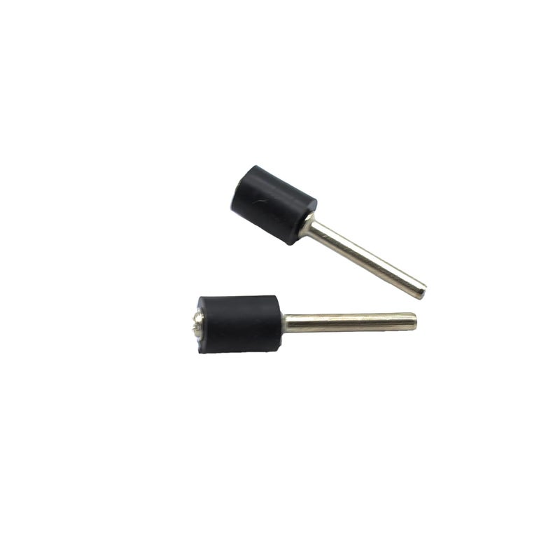 T-MAX 10 pc 3/8 Inch Rubber Mandrel Sand Drum Holder 1/8 Inch Shank for Dremel Rotary Tools - Image 4